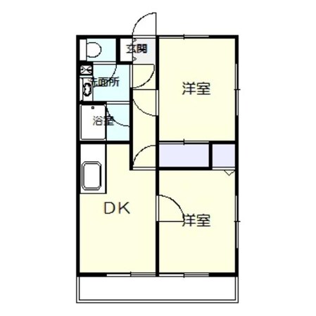 マンション・アミ（八寸町）の物件間取画像